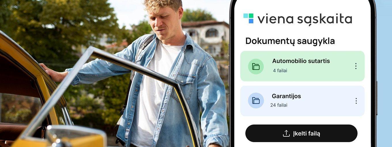Patarimai kokius dokumentus būtina išsisaugoti perkant naudotą automobilį 